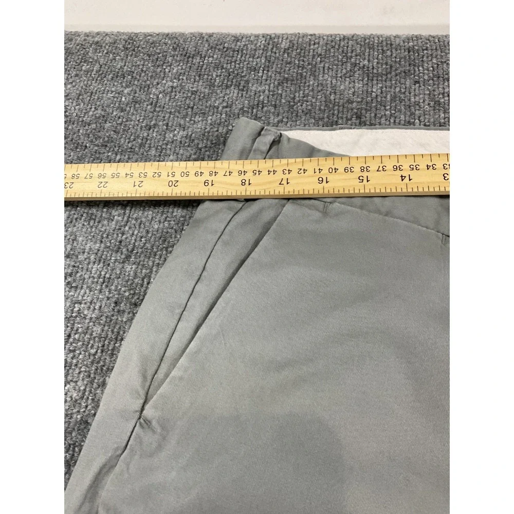 Polo Ralph Lauren Stretch Straight Fit Chino Pants Mens 38x30 Gray Flat Front Ca